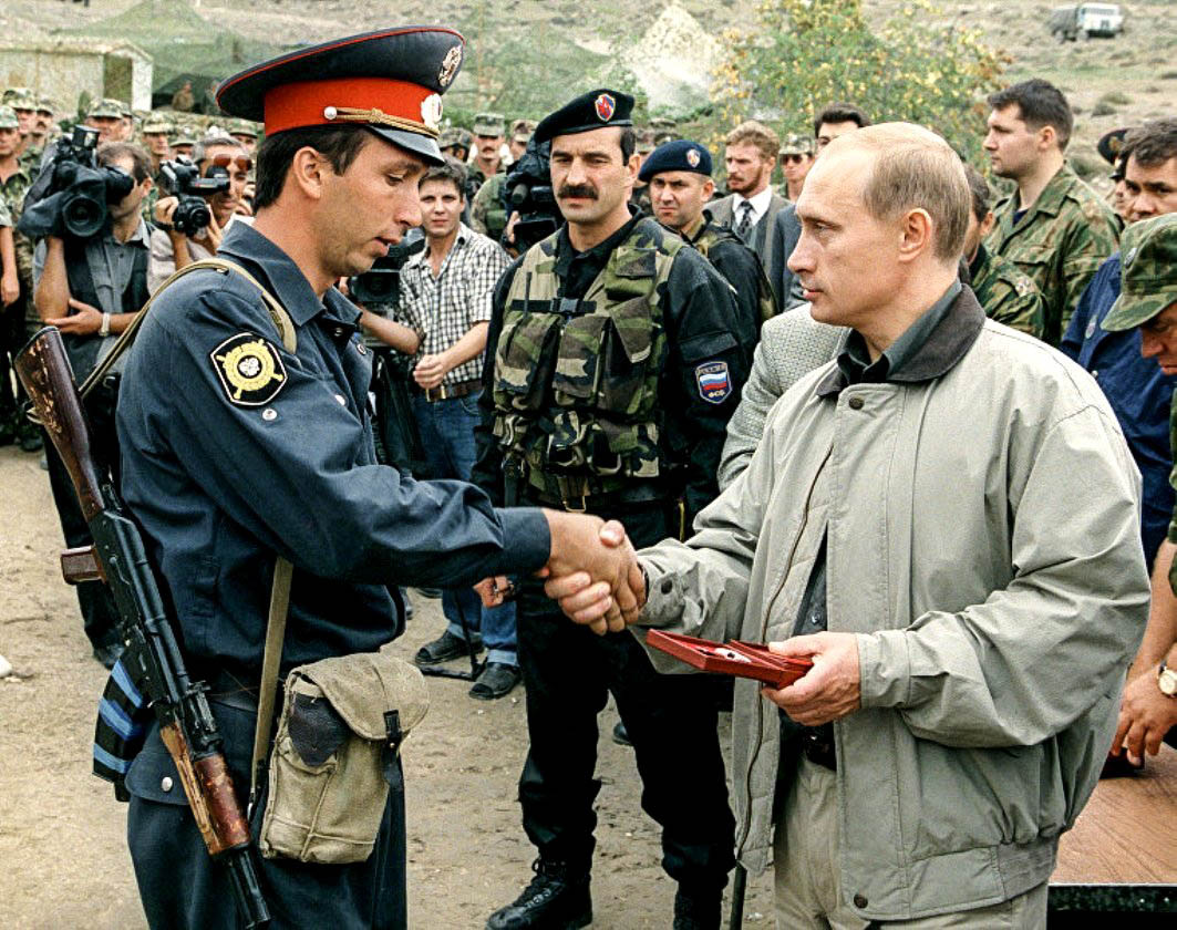 Путин в Ботлихе 1999